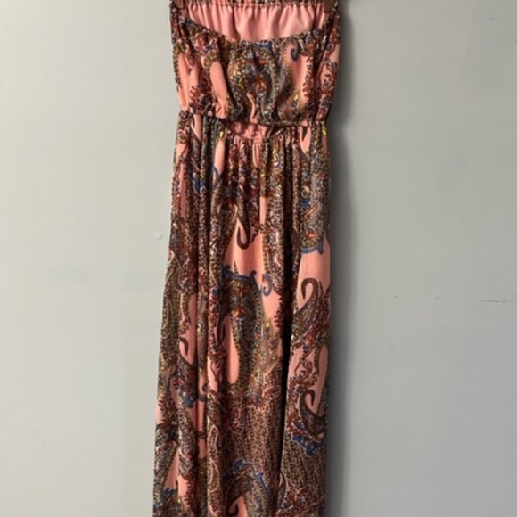 love FIRE Strapless Maxi w/ lining (S) - Picture 2 of 3